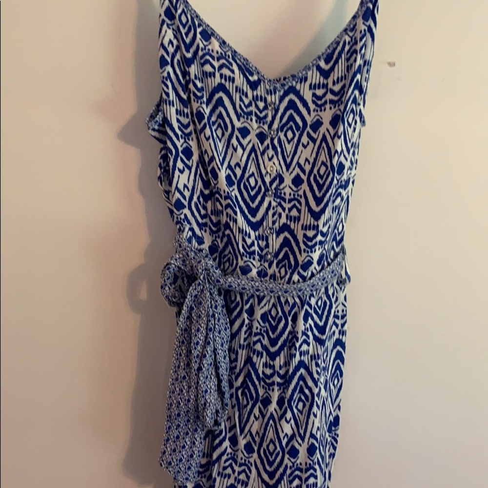 American Eagle tribal romper with pockets